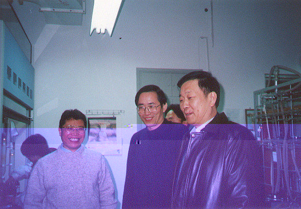 Academician Cheng Jinpei visit